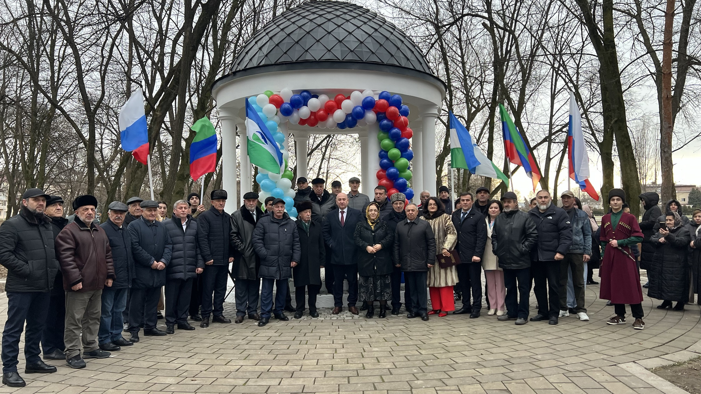 В Нарткале открылась «Ротонда дружбы народов Дагестана и Кабардино-Балкарии»