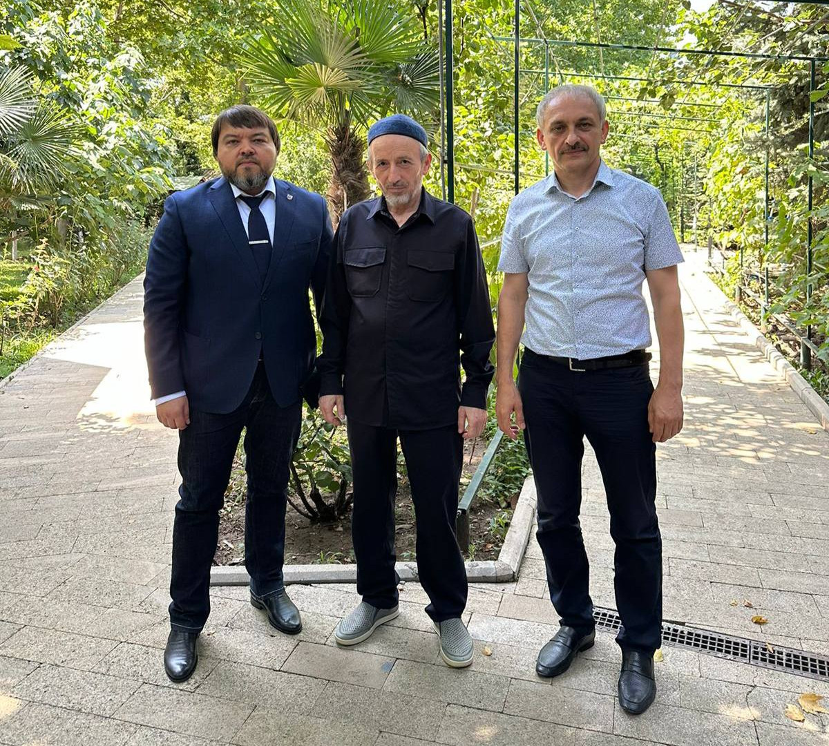 Айдамир Валиев встретился с муфтием Дагестана шейхом Ахмадом-Афанди