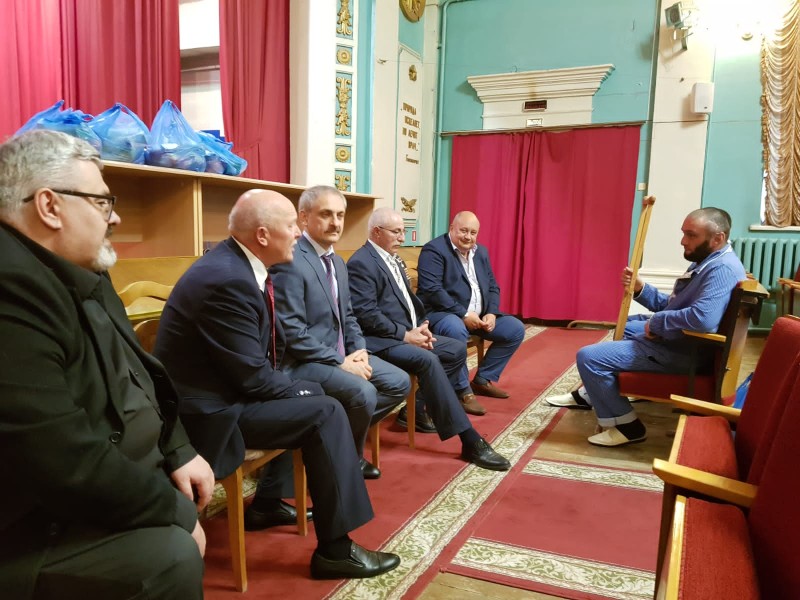 Энрик Муслимов и Загид Загидов в Воронеже навестили раненых дагестанцев