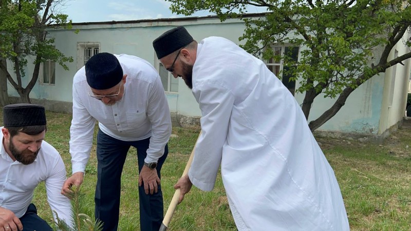 Участники X Международного межрелигиозного молодежного форума посадили деревья