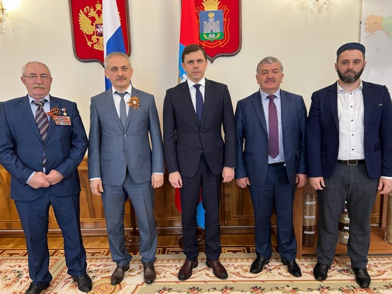 Губернатор Орловской области Андрей Клычков встретился с делегацией Республики Дагестан
