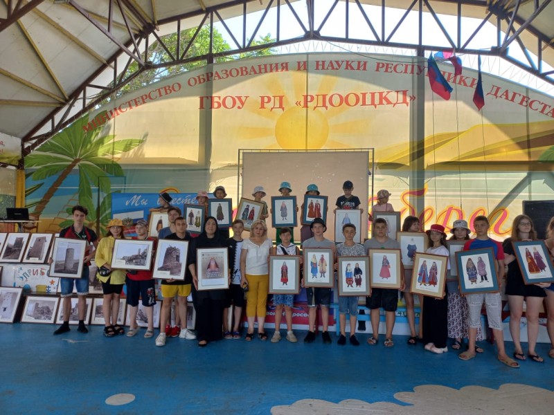 В детском оздоровительном лагере «Солнечный берег» прошло мероприятие под лозунгом «Мы вместе»