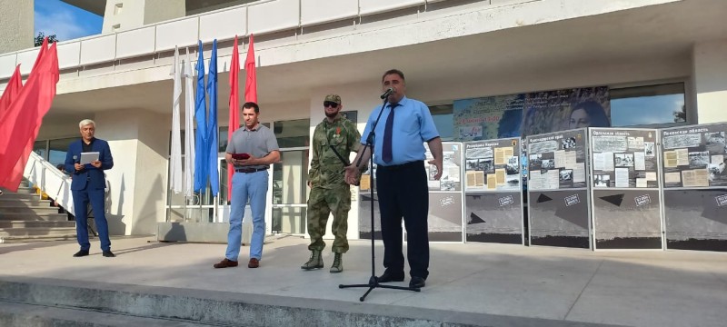 Ибрагимхалила Гаджиева наградили общественой наградой «Герой Дагестана»