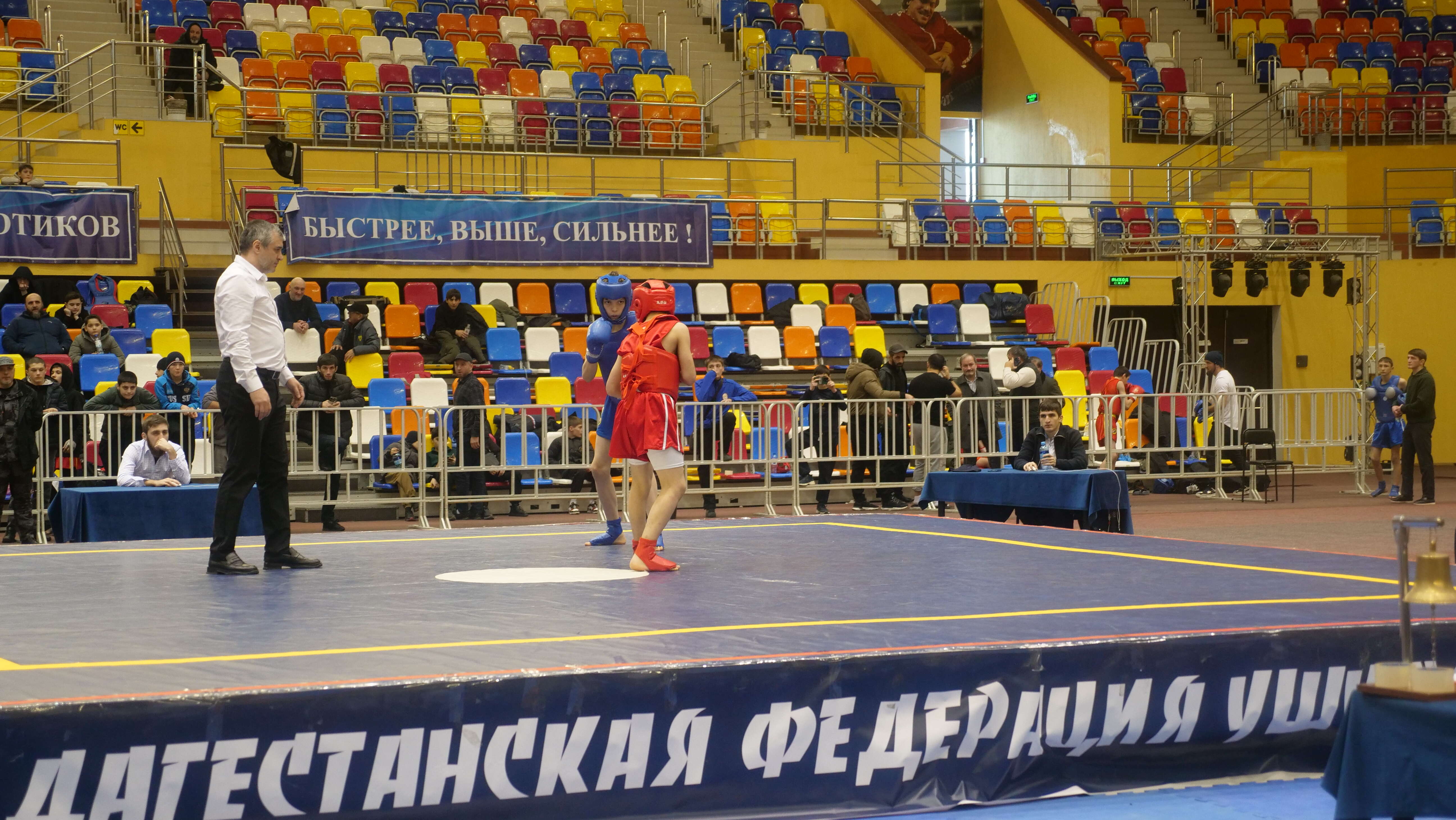 Герой и юные чемпионы. В Каспийске завершилось первенство Дагестана по ушу-саньда в честь Героя России Темирлана Абуталимова