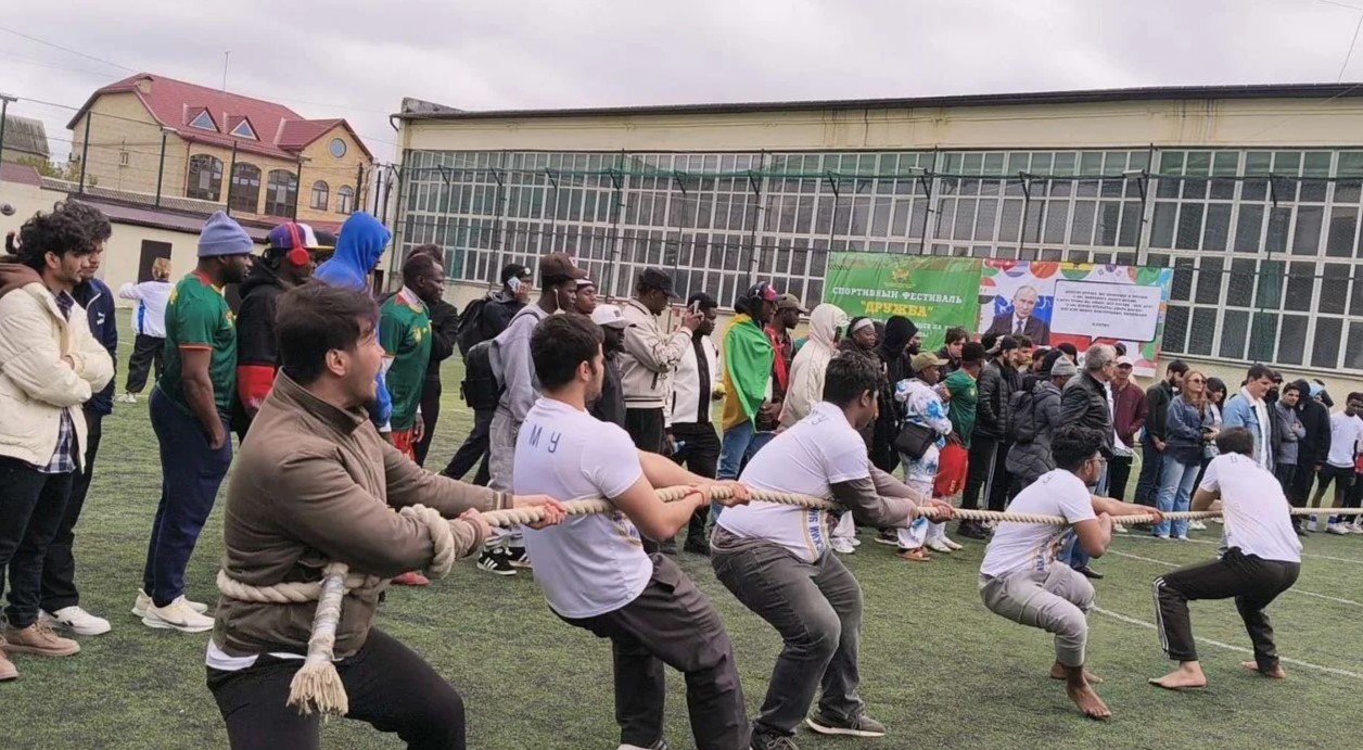 В Махачкале прошёл фестиваль «Дружба» для иностранных студентов