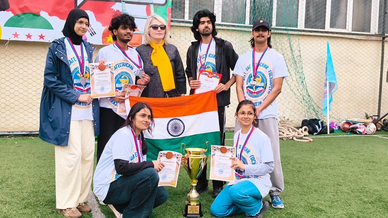 В Махачкале прошёл фестиваль «Дружба» для иностранных студентов