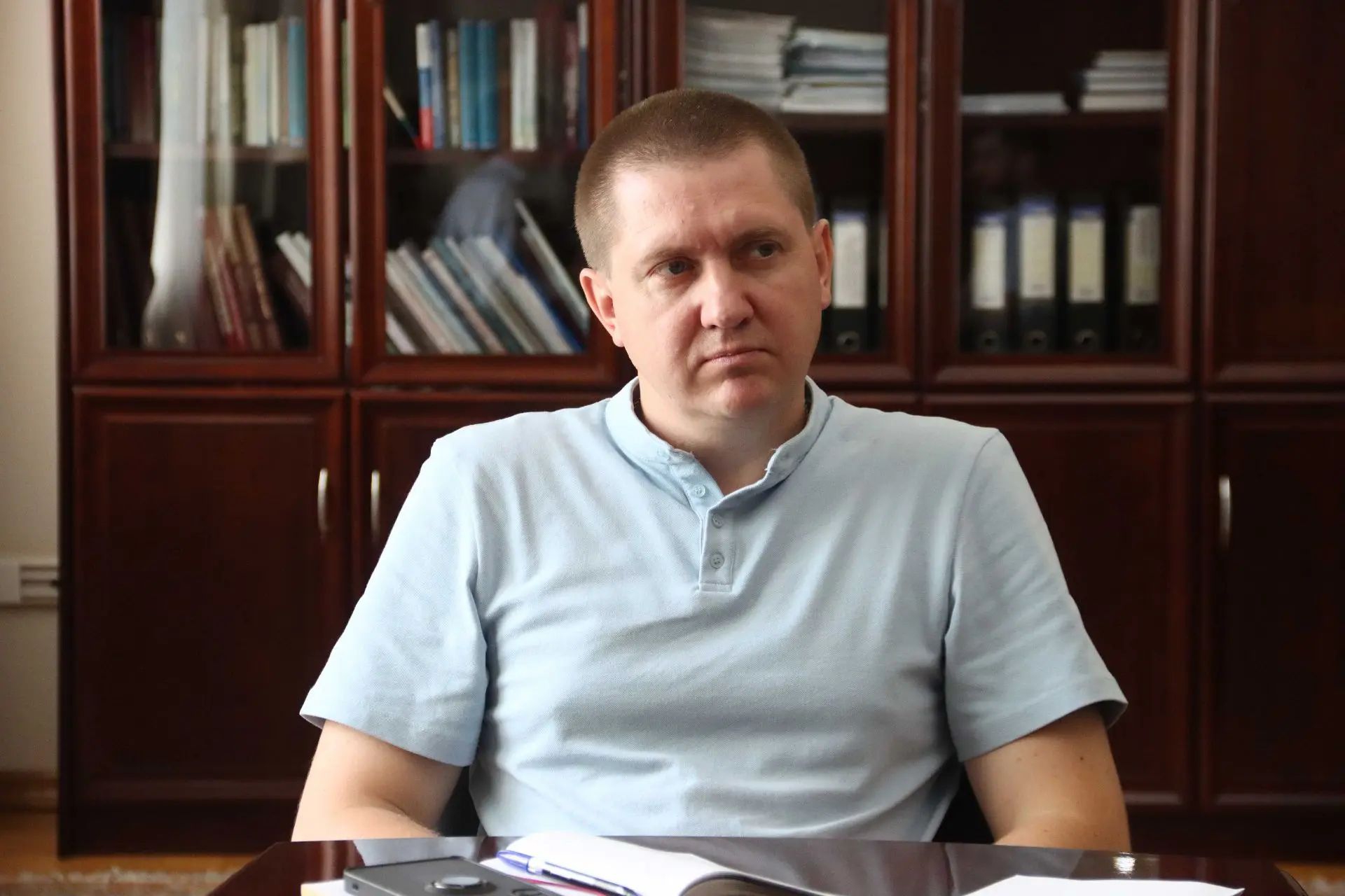 Темирлан Абуталимов встретился с и.о. руководителя Межрегионального управления ФАДН Ильёй Гусевым
